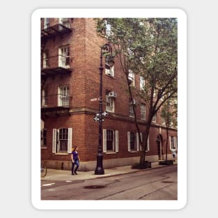 West Village Street Manhattan New York City Sticker